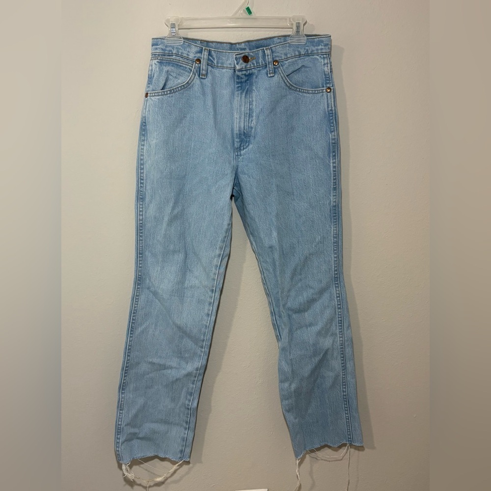 Classic Wrangler 936GBH Cowboy Cut Slim Fit Jeans Men’s 31x32 Light Wash